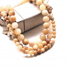 Perles aventurine jaunes 6/8/10 mm