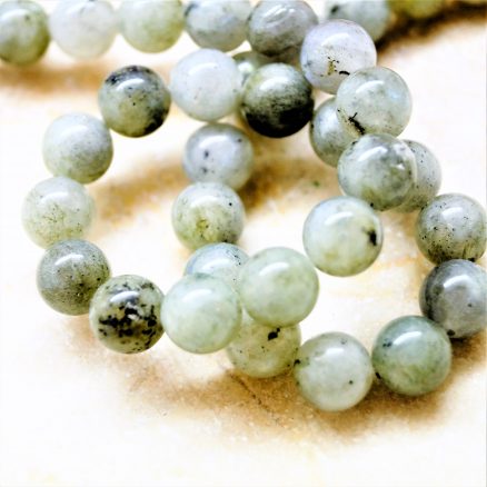 Labradorite perle ronde grise 4/6/8/10 mm – Image 6