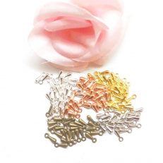 Breloques gouttes pour chaînette d'extension 7*2 mm