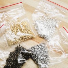 Perles rondes à écraser 2 mm par 250