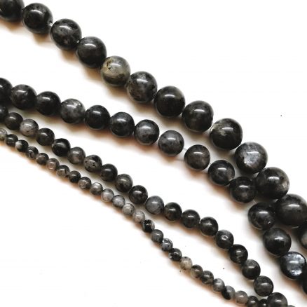 Perles rondes de Larvikite 4/6/8/10 mm – Image 4