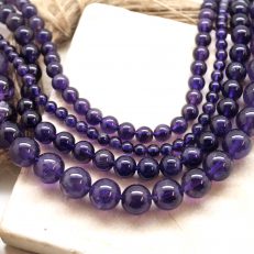Perles Améthyste Naturelle qualité AAAA 4 à 10mm