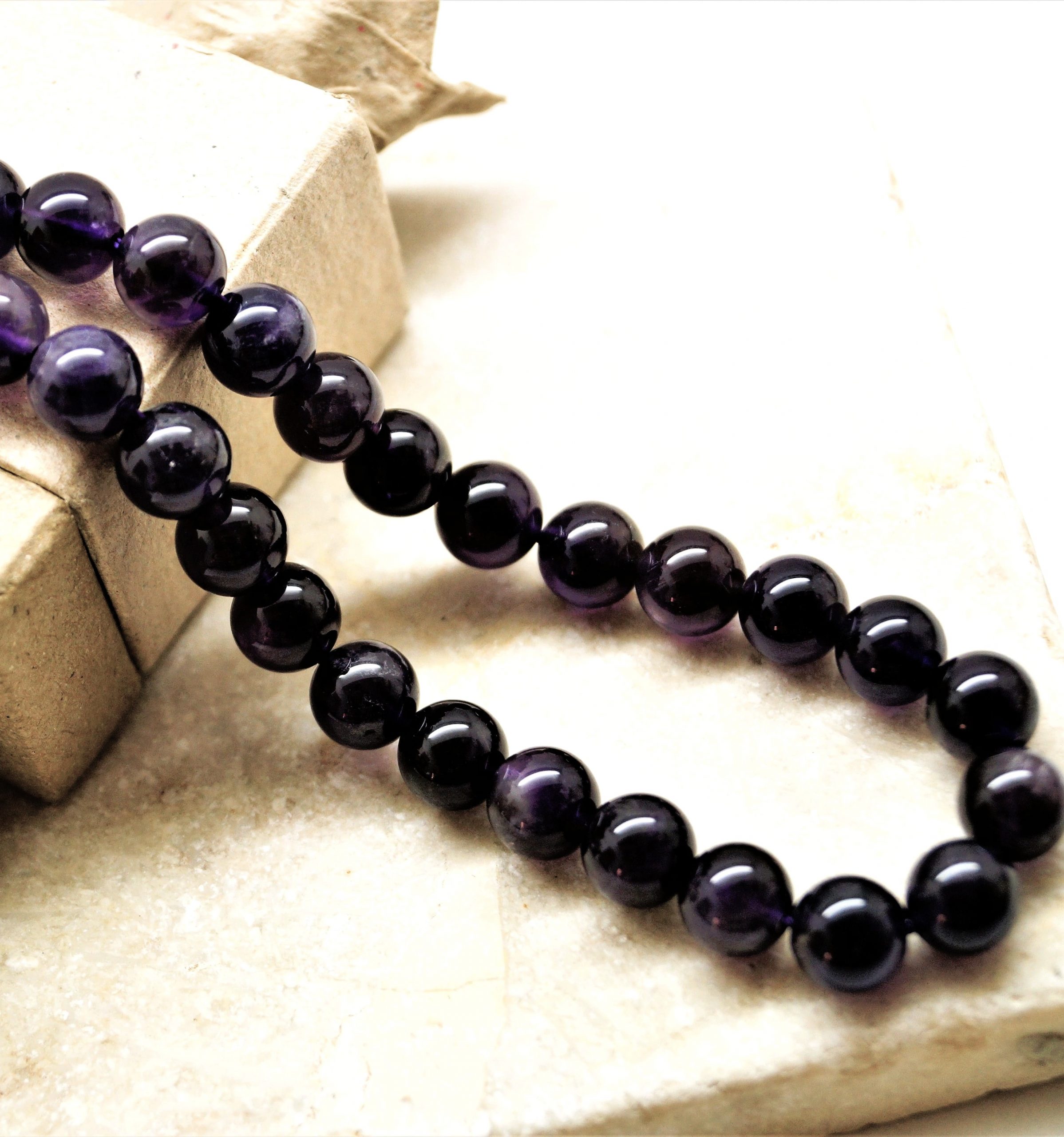 Perles Améthyste Naturelle qualité AAAA 4 à 10mm – Image 5