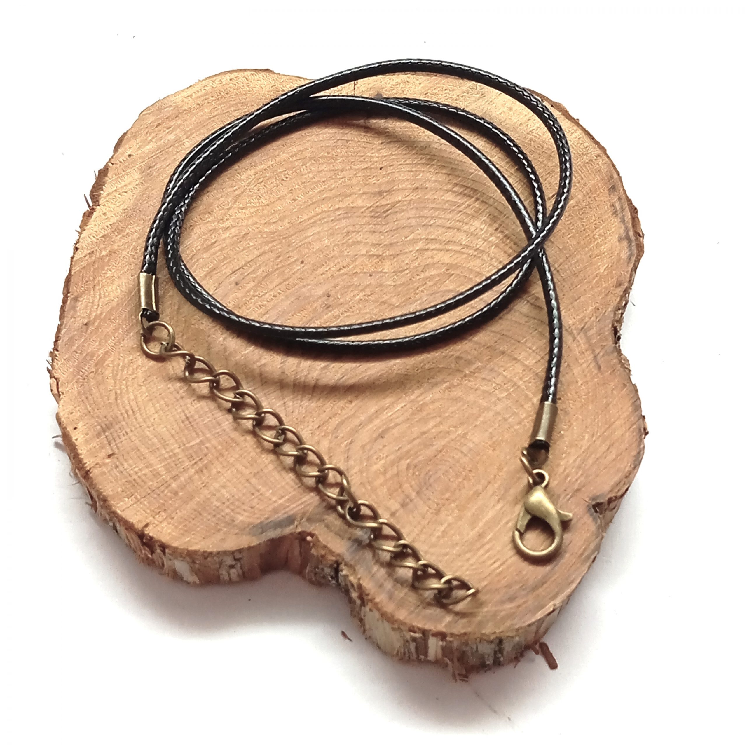 Colliers cordon ciré 50cm finition dorée ou bronze par 5 – Image 6