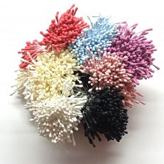 Étamines de fleurs artificielles 1,5 mm par lot de 100 ou 400