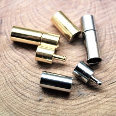 Lot de 2 embouts tubes larges pour cordon 5mm